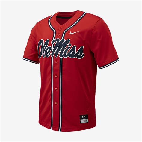 nike replica baseball jersey ole miss|ole miss nike apparel.